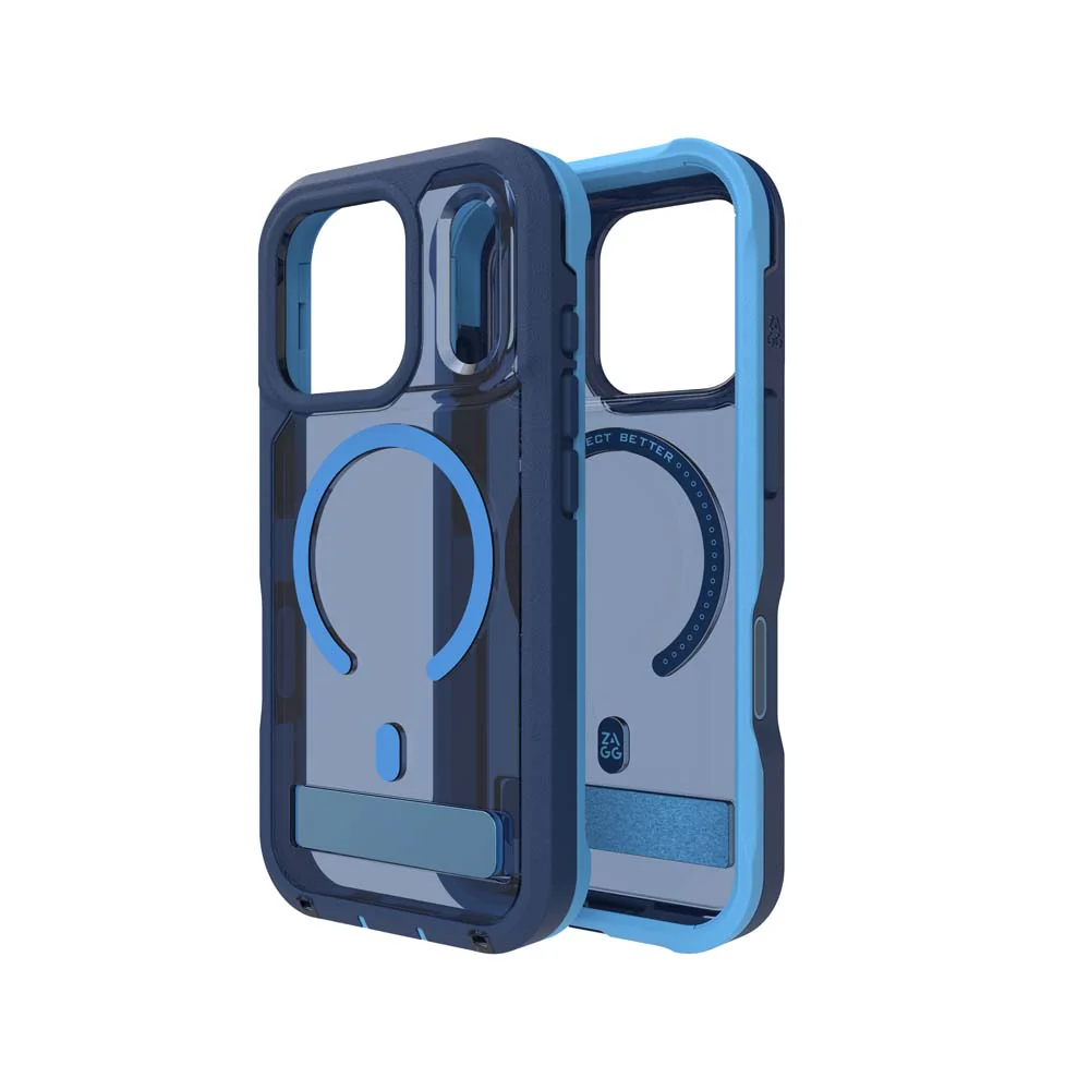 ZAGG Rainier Snap KickStand Case for iPhone 17 Pro - Cobalt Horizon - Image 2