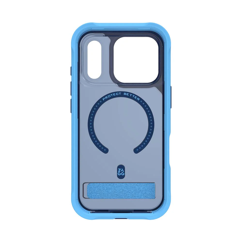 ZAGG Rainier Snap KickStand Case for iPhone 17 Pro - Cobalt Horizon - Image 3