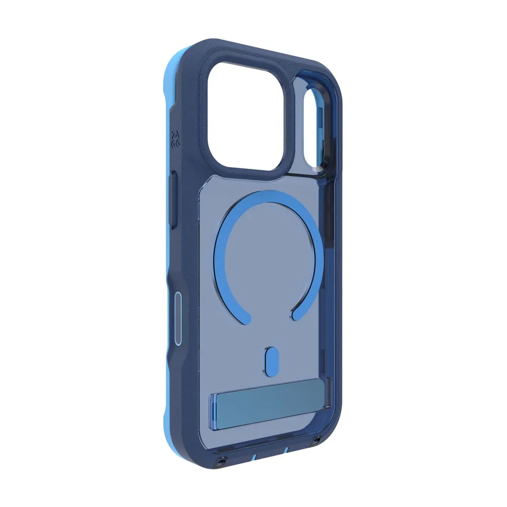 ZAGG Rainier Snap KickStand Case for iPhone 17 Pro - Cobalt Horizon - Image 6