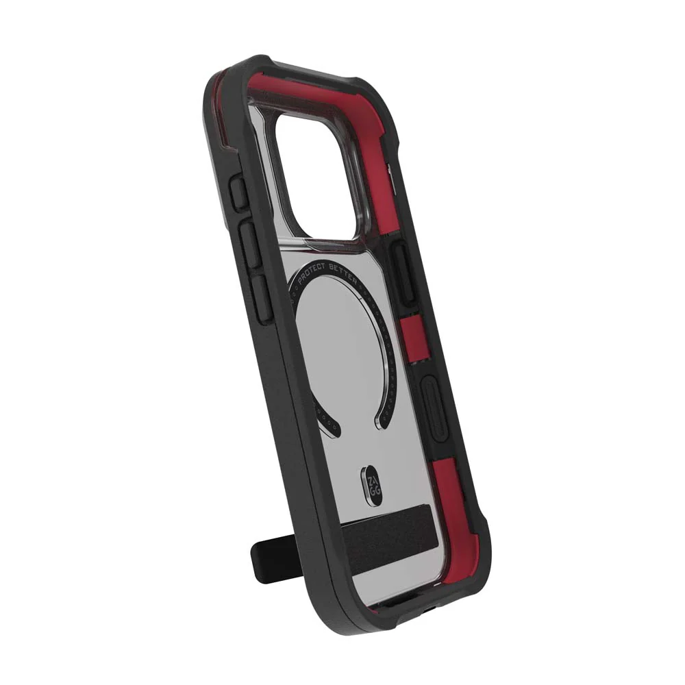ZAGG Rainier Snap KickStand Case for iPhone 17 Pro - Smoke Black - Image 12