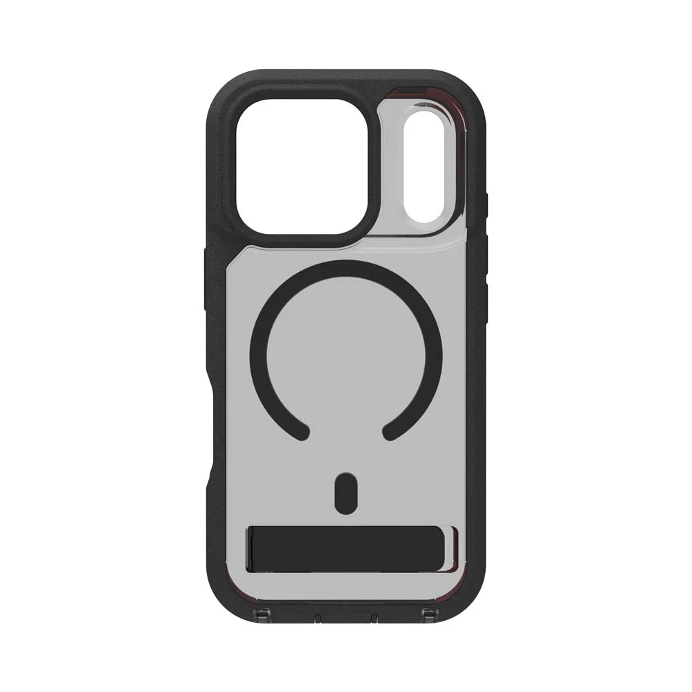 ZAGG Rainier Snap KickStand Case for iPhone 17 Pro - Smoke Black - Image 4