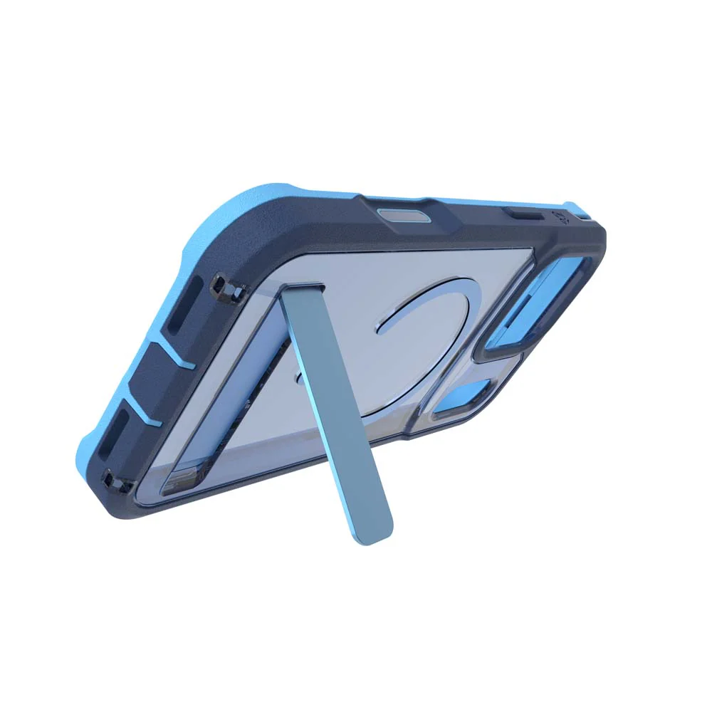 ZAGG Rainier Snap KickStand Case for iPhone 17 Pro Max - Cobalt Horizon - Image 11