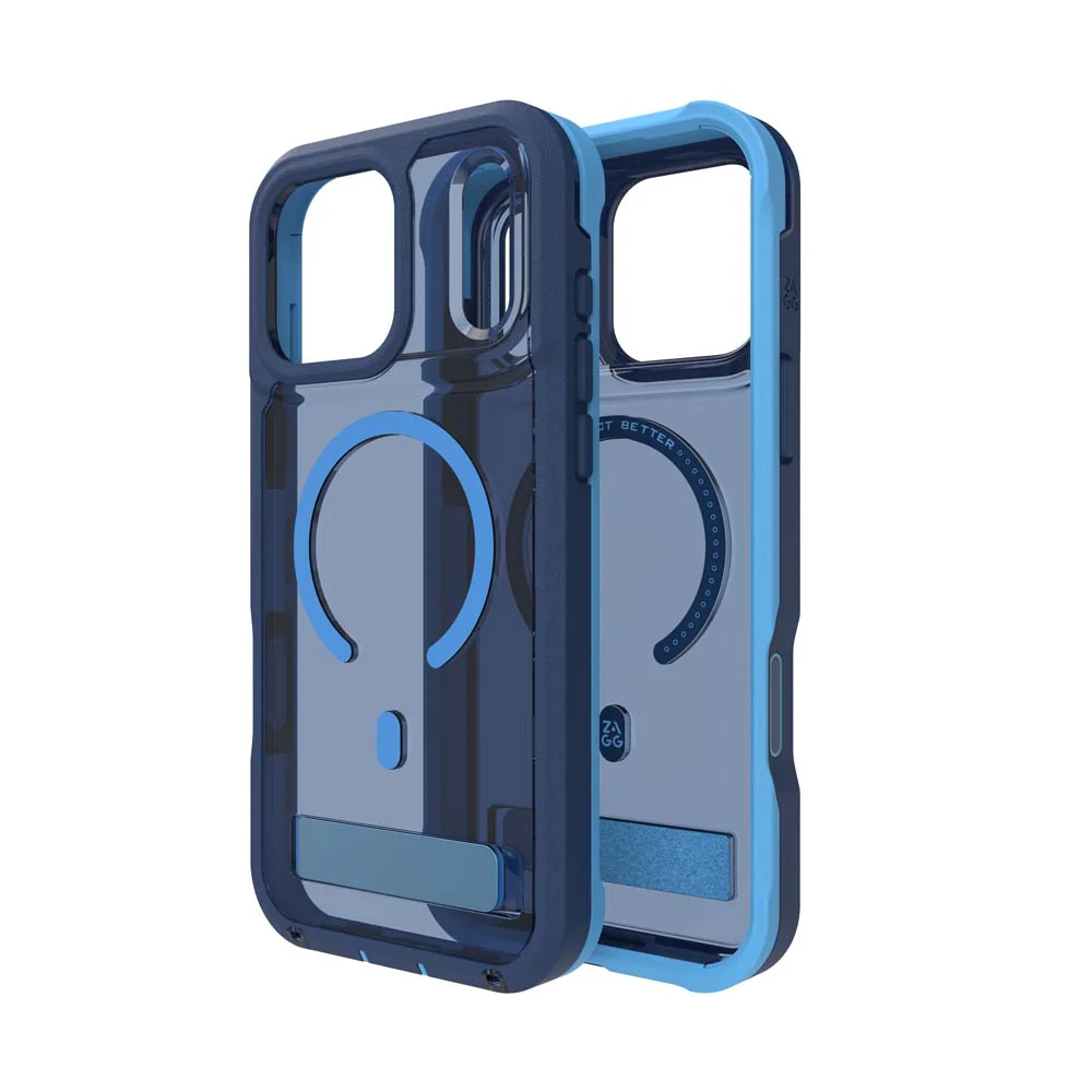ZAGG Rainier Snap KickStand Case for iPhone 17 Pro Max - Cobalt Horizon - Image 2