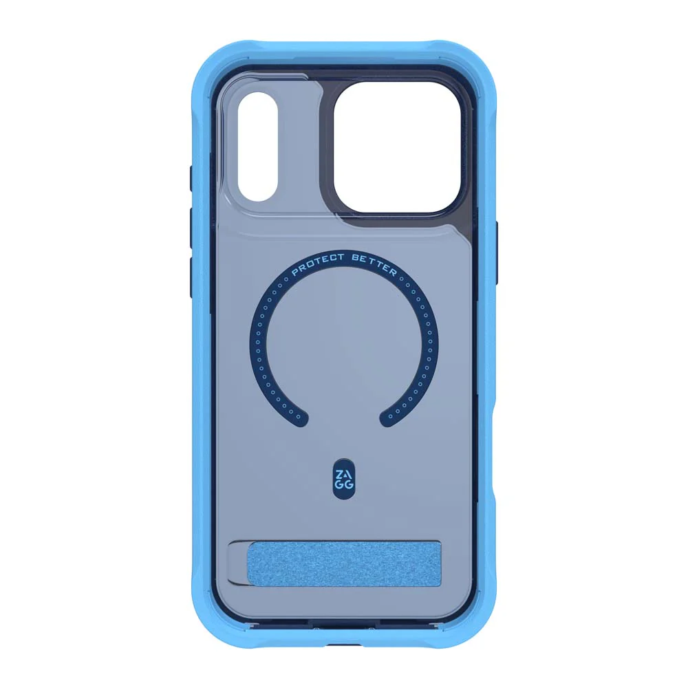 ZAGG Rainier Snap KickStand Case for iPhone 17 Pro Max - Cobalt Horizon - Image 3