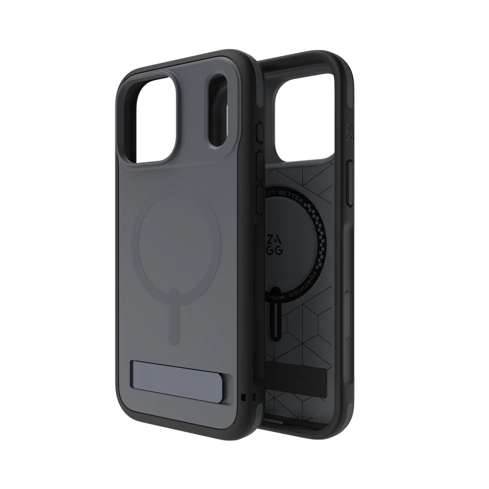 ZAGG Sedona Snap KickStand Case iPhone 17 Pro Max Charcoal - Image 2