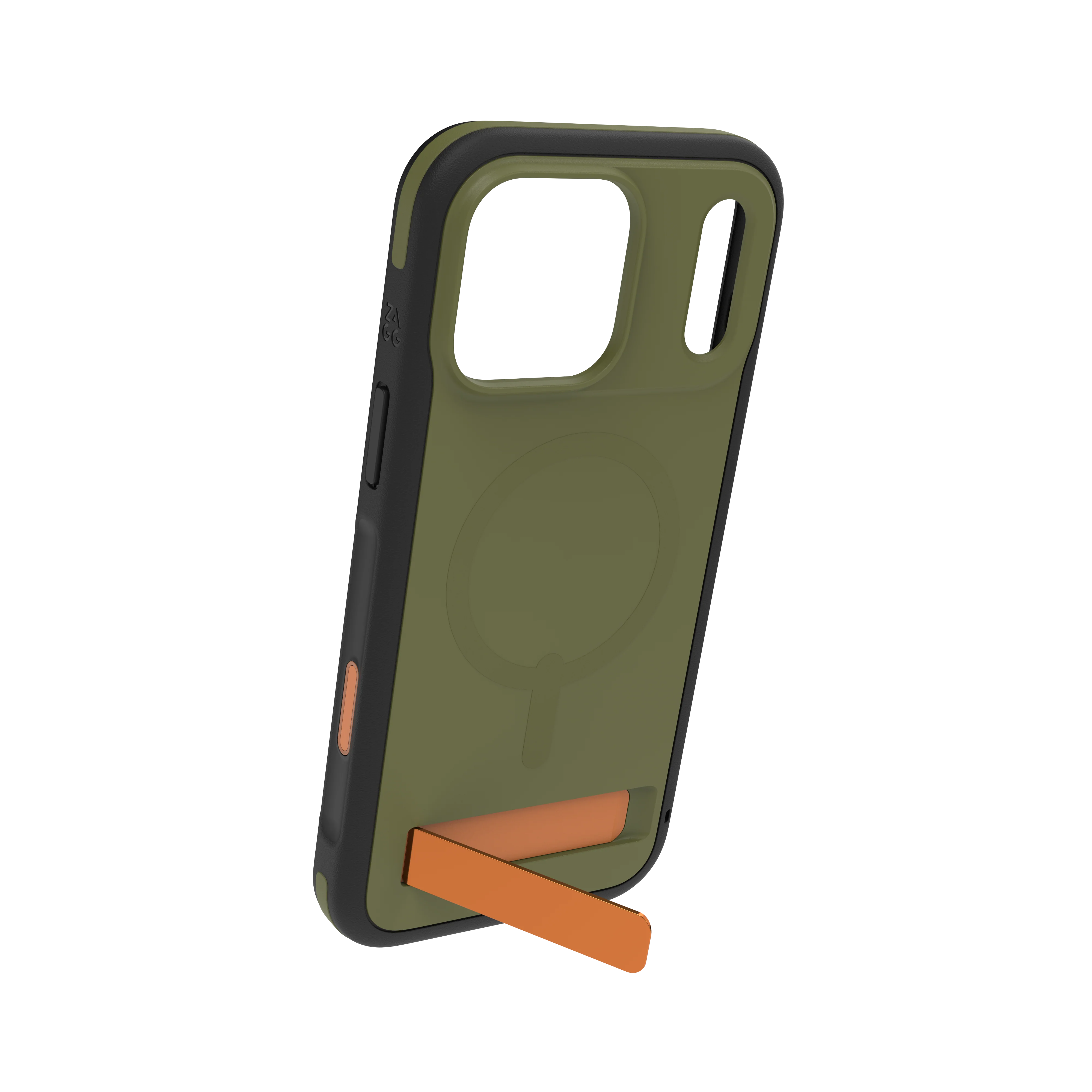ZAGG Sedona Snap KickStand Case iPhone 17 Pro Max Sea Kelp - Image 13